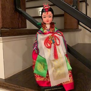 Vintage Korean Native Doll